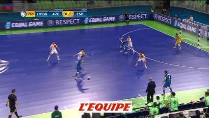 Futsal - Euro (H) : Le résumé d'Espagne-Azerbaïdjan