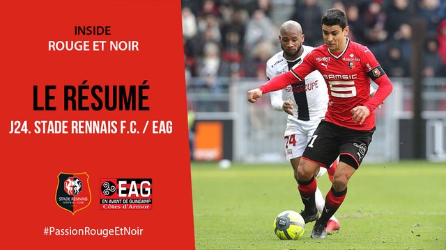 J24. Stade Rennais F.C. / Guingamp : Le résumé