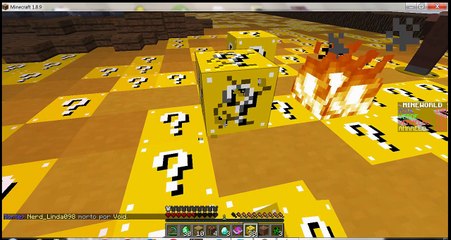 MINECRAFT LUCKY BLOCK - JOGANDO NO SERVIDOR DO REZENDE! (MineWorld)