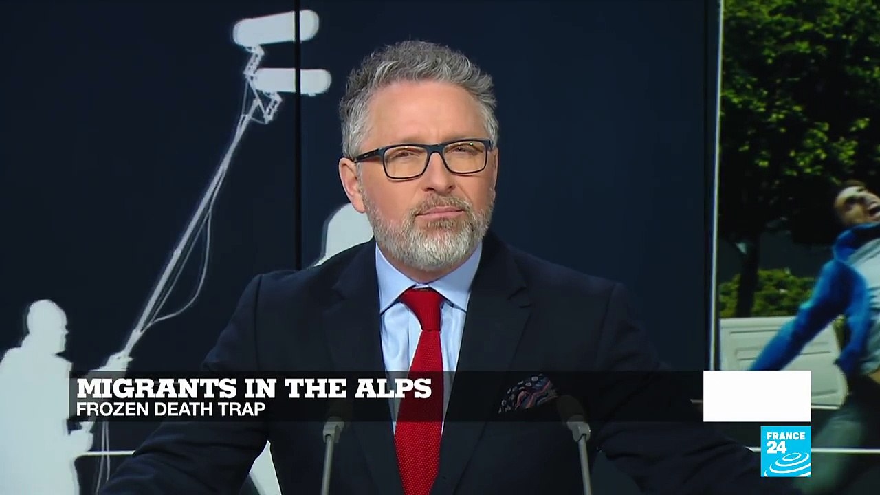 Video: Crossing the Alps with migrants on a perilous journey