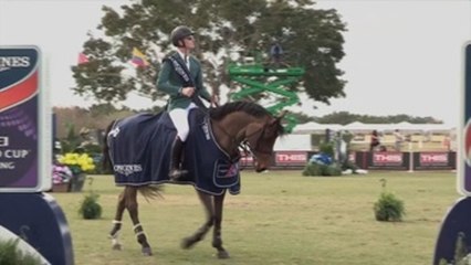 El irlandés Daniel Coyle gana copa mundial de salto ecuestre en Florida