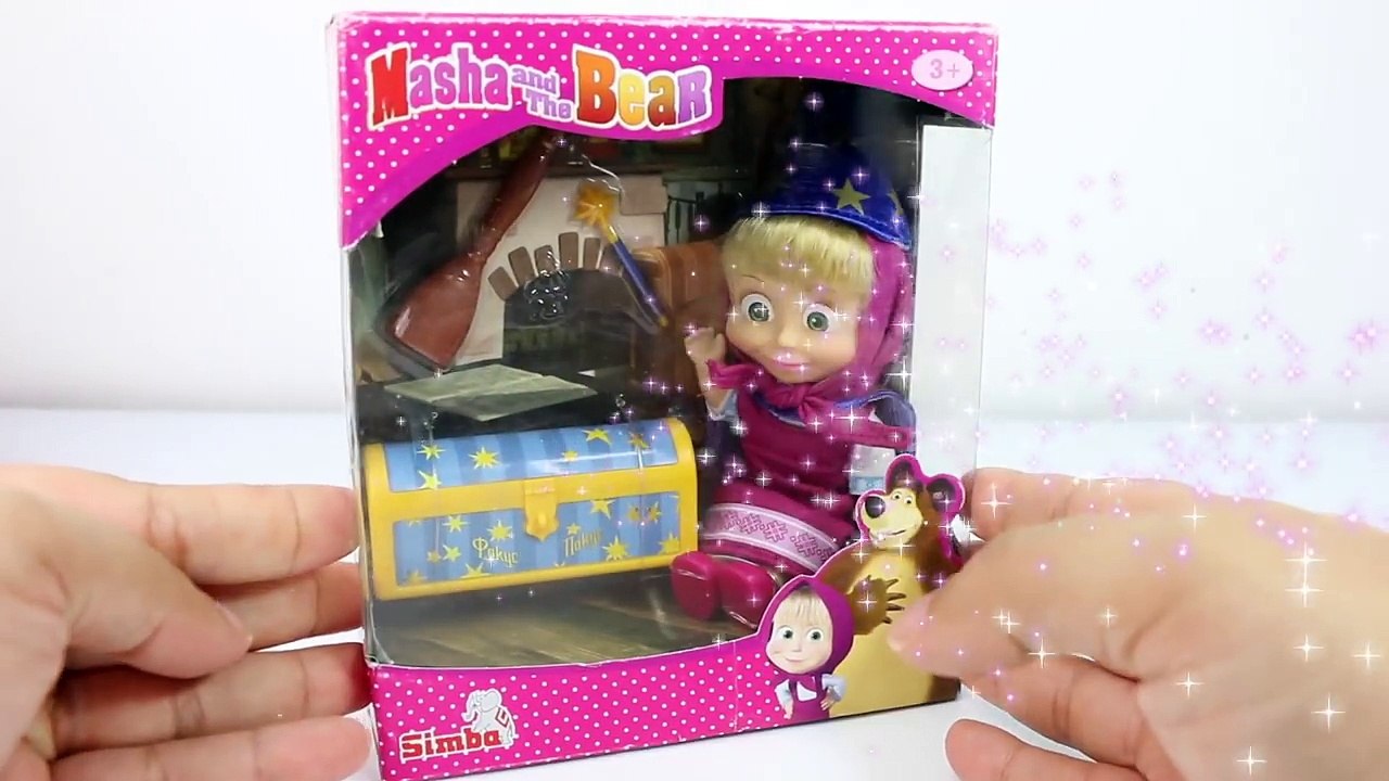 MASHA E O URSO BAÚ MÁGICO Brinquedos KidsToys em Portugues
