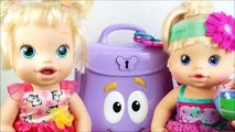 BABY ALIVE MY BACKPACK ADVENTUROUS DORA DOLL OPENING SURPRISES PEPPA PIG EGGS KINDER JOY FROZEN