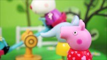 Peppa Pig Brincando no Parque com suas Amigas! Novelinha Completo Em Português