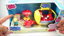 Peppa Pig Carrinho de Sorvete da Rebecca Ice Cream Van Brinquedos KidsToys em Português