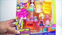 Boneca Polly Pocket Cozinha Divertida Unboxing Brinquedos Toys em Português