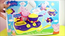 Peppa Pig Table Top Cozinha Musical Eletrônica Brinquedos da Peppa em Português