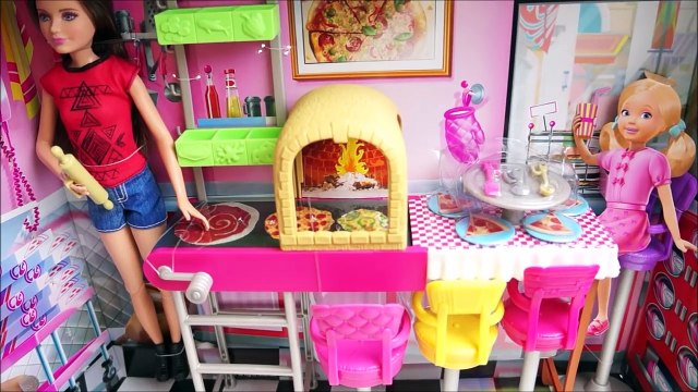 BARBIE Brinquedos Pizzaria da Barbie Life in the Dreamhouse Disney em Português