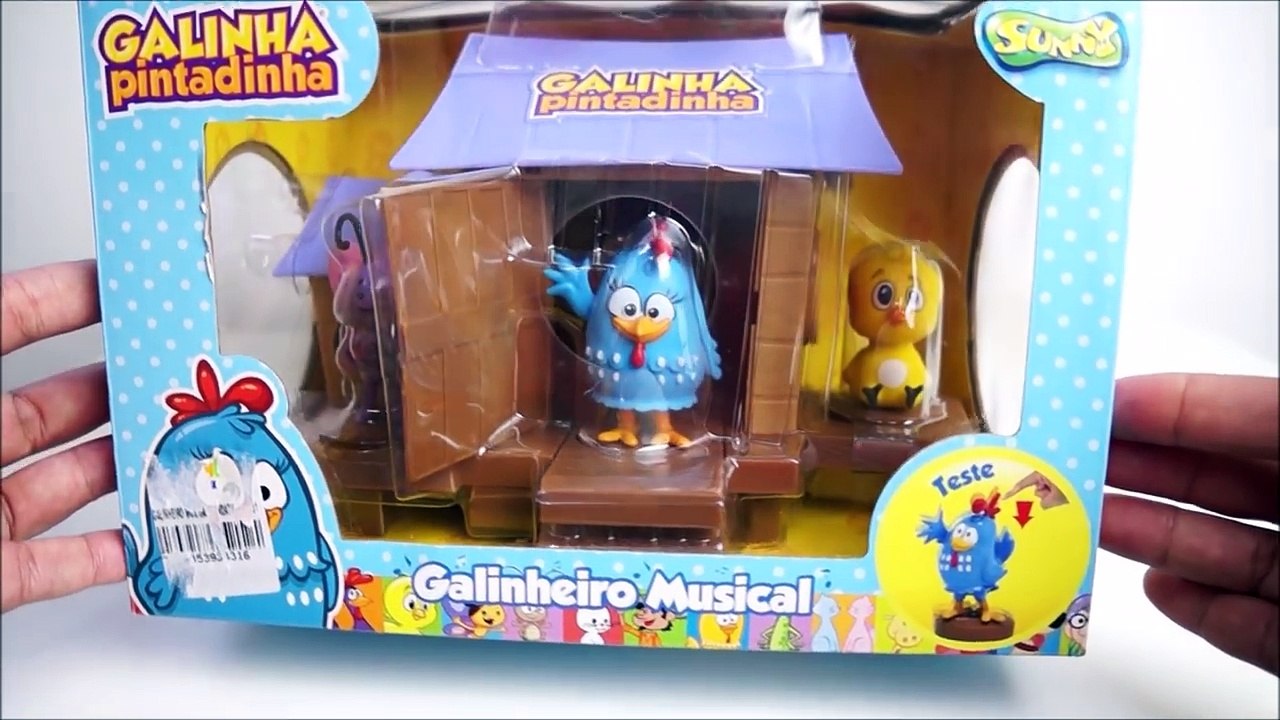 Galinha Pintadinha Galinheiro Musical Pintinho Amarelinho Borboletinha Brinquedos
