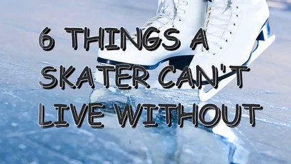 6 THINGS A SKATER CANT LIVE WITHOUT