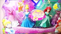 Princesas Disney MagiClip Cinderela Rapunzel Bela Ariel Magic Clip