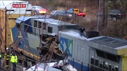 ABD'de tren kazası: 2 ölü, 100'den fazla yaralı