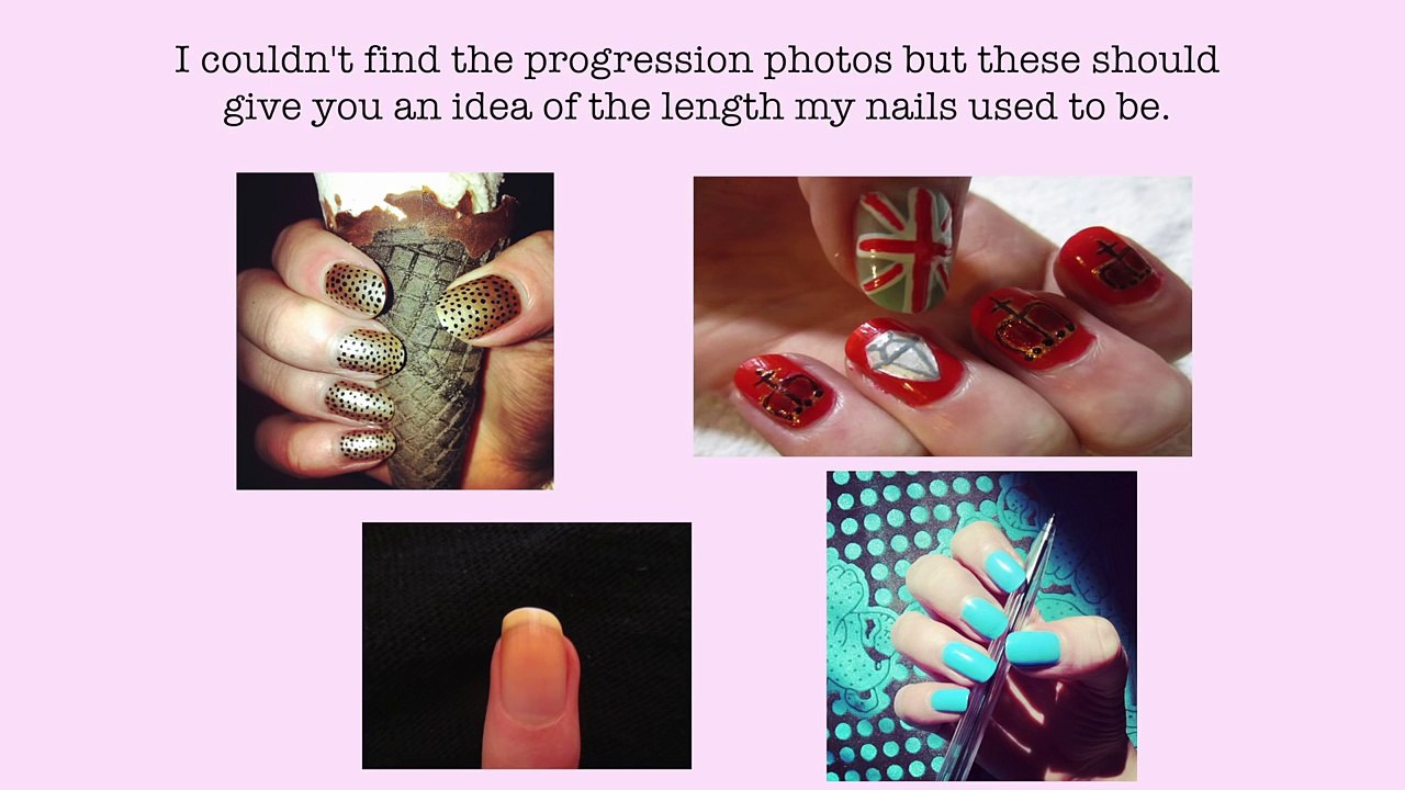 How I Grew My Nails Long!