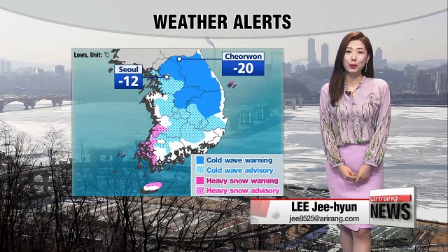 Bone chilling temperatures with heavy snow in some parts _ 020518 _ 020518