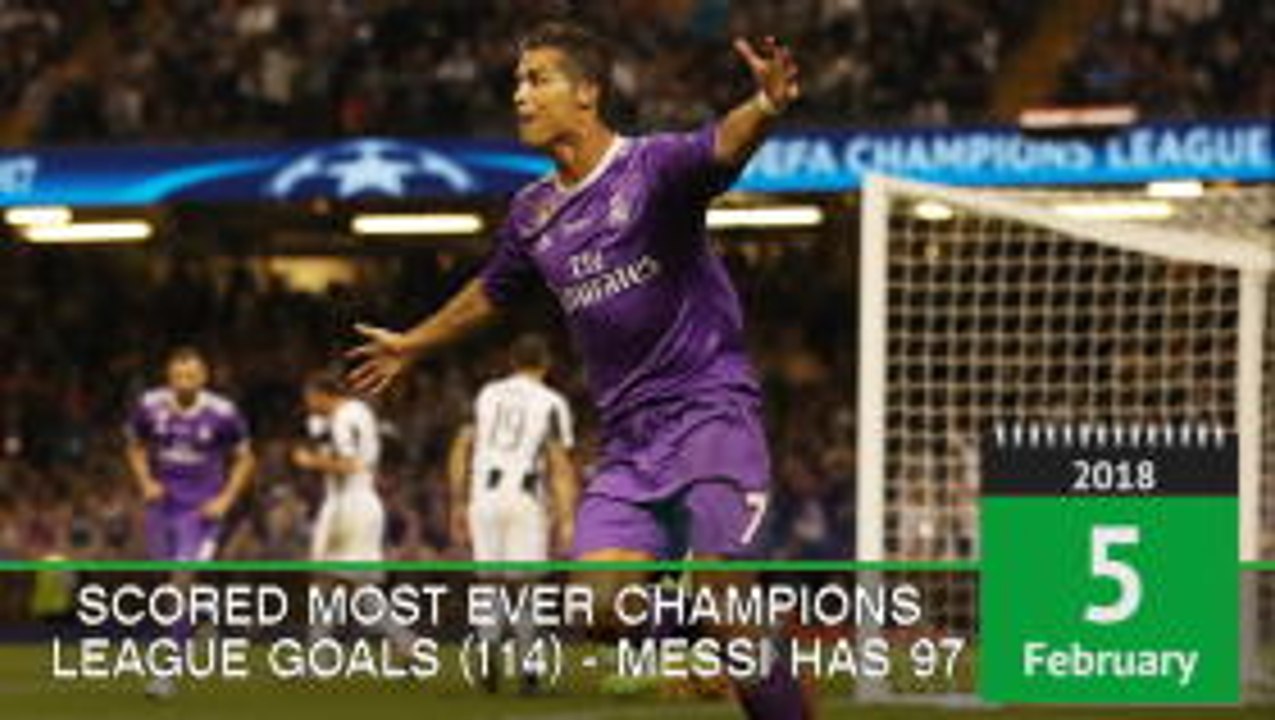 BORN THIS DAY: Football: Cristiano Ronaldo turn...