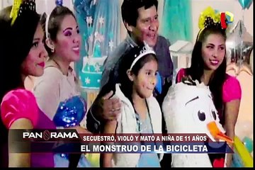 El monstruo de la bicicleta: secuestró, violó y mató a niña de 11 años