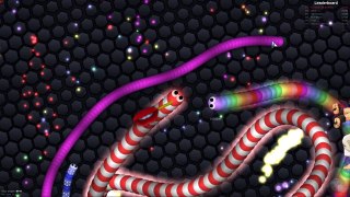 Slither.io - LUCKY GIANT SNAKE vs 14500 SNAKES! // Epic Slitherio Gameplay (Slitherio Funny Moments)