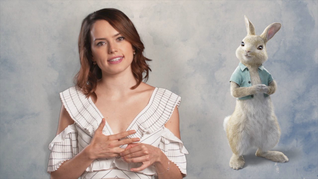 Daisy Ridley Is A 'Peter Rabbit' Super Fan