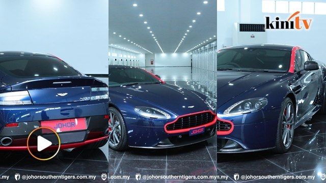 Piala ke-10, Aston Martin 'Johor' buat TMJ