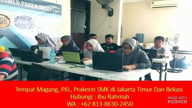 Terbaik WA +62 813 8630 2450 Tempat Magang,PKL,Prakerin di Halim
