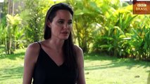 'Sempre seremos uma família', diz Angelina Jolie ao falar pela 1ª vez de divórcio com Brad Pitt