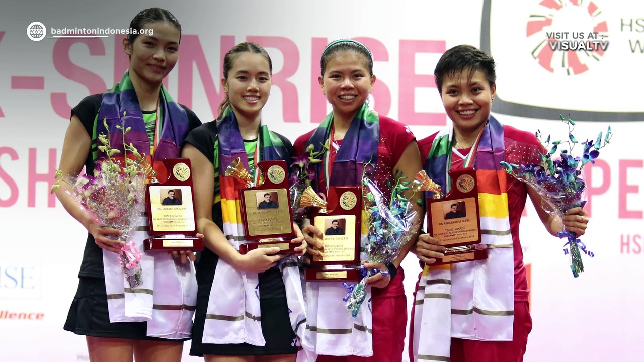 Ganda Putri Greysia/Apriani Juara India Open 2018