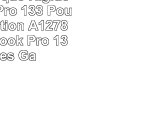 EssVita Coque Rigide MacBook Pro 133 Pouces Protection A1278 Etui Macbook Pro 13 pouces