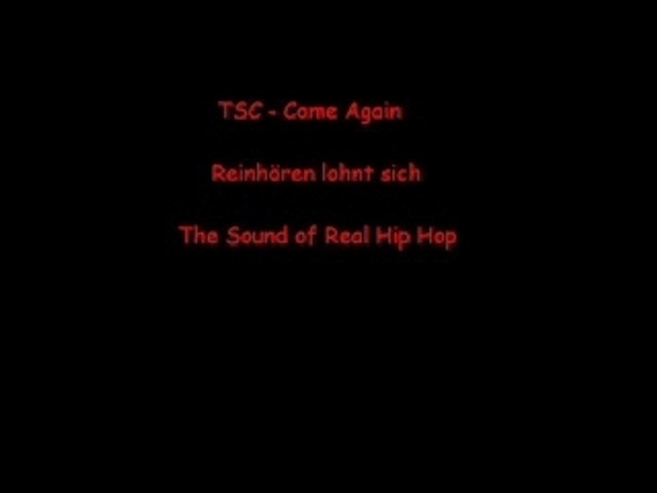 TSC - Come Again