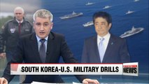 Abe, Pence to call on President Moon to immediately start joint drills after Olympics