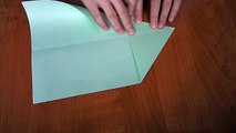 Как сделать самолетик из бумаги который долго летает