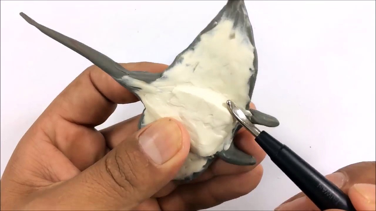 COMO HACER UNA MANTARRAYA DE PLASTILINA PASO A PASO MI MUNDO DE ...