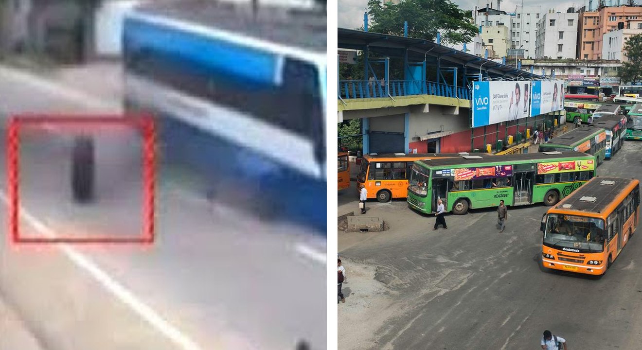 டயருக்கு அடியில் சிக்கிய மனிதரை 70 கி.மீ இழுத்துச்சென்ற ஓட்டுநர்- வீடியோ
