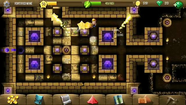 Fortified mine - Diggy's Adventure