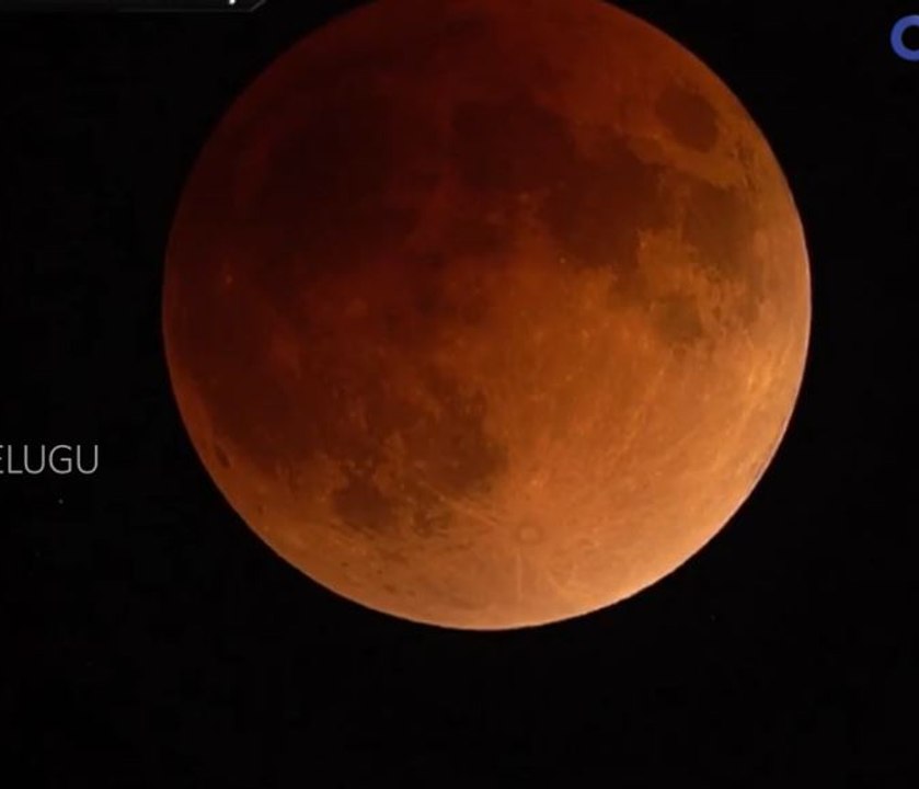 Lunar Eclipse Timelapse | Oneindai Telugu