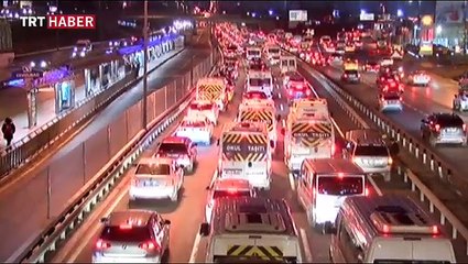 İstanbul'da okul servisleri trafiğe çıktı