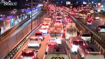 İstanbul'da yarıyıl trafiği