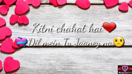Baaton Ko Teri Female Version Song Whatsapp Status