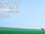 Coque MacBook 12 Retina L2W MacBook 12 pouces Plastic Hard Shell coque Housse pour Apple