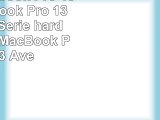 Coque MacBook Pro 13 L2W Macbook Pro 13 pouces X Série hard shell pour MacBook Pro 133