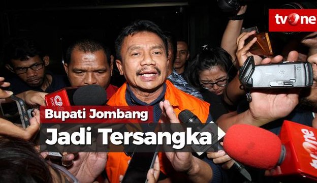 Terbukti Terima Suap, Bupati Jombang Jadi Tersangka