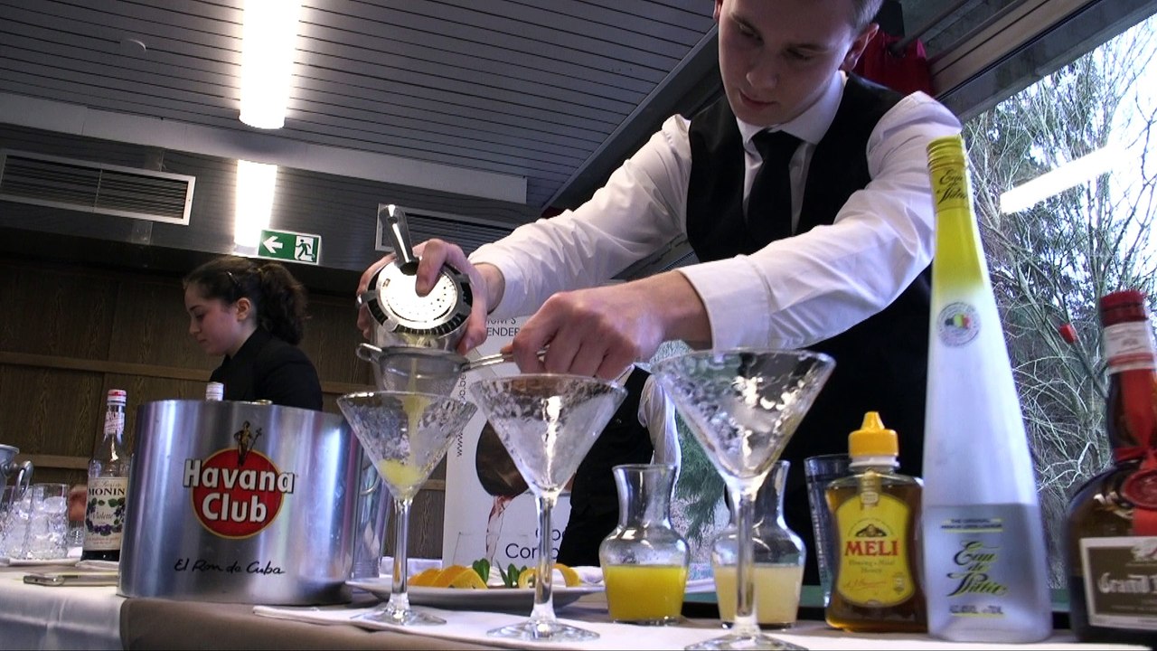 Arthur couronné "Roi" des barmen à Spa !