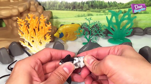 10 GORGEOUS SEA ANIMALS SURPRISE TOYS 3D PUZZLES - Hammerhead Shark Whale Manta Ray Beluga