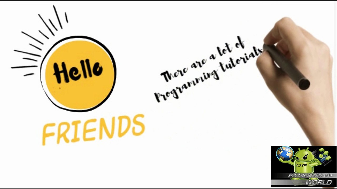 programmers world  || introduction video || and...
