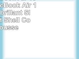 Coque MacBook Air 13 AQYLQ MacBook Air 13 pouces brillant Slim Fit Soft Shell Coque housse