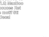 Coque MacBook Pro 13 Retina AQYLQ MacBook Pro 133 pouces Retina coloré motif Sticker Decal