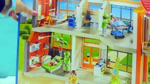 Broken Leg   Baby Gets A Shot From Doctor At Childrens Medical Hospital Playmobil Video