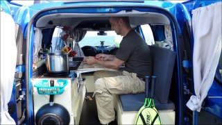 Home Made Dacia Dokker Micro Camping car van DIY Hochdachkombi mini Camper Auto