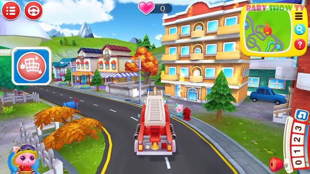 Fire Truck - Pet Heroes: Fireman - Fire Engine - Kids Videos - Fire Station - Compilation For Kids