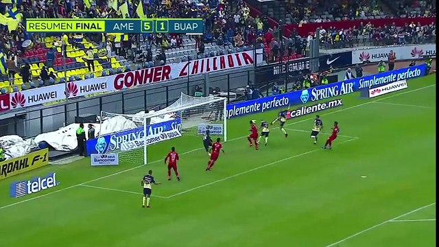Resumen América 5 - 1 BUAP _ Clausura 2018 - Jornada 5 _ Televisa Deportes