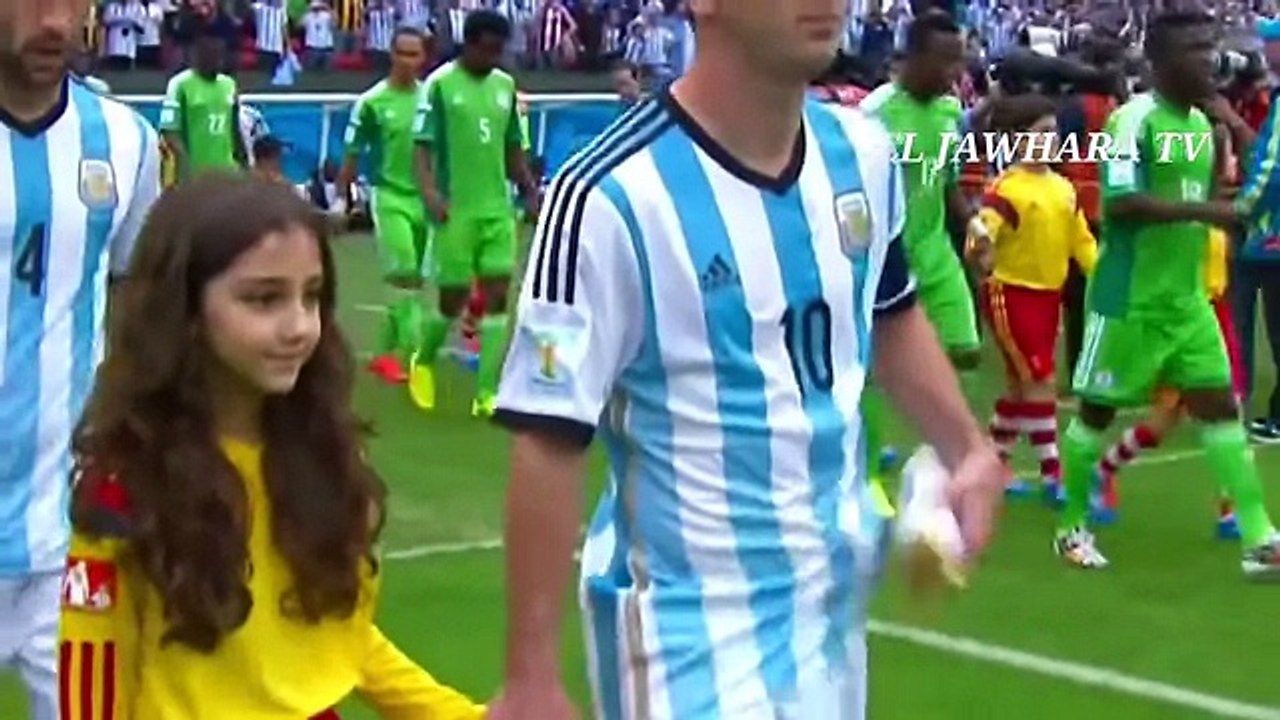 مباراة مجنونة_ الأرجنتين ~ نيجيريا 3-2 كأس العا...